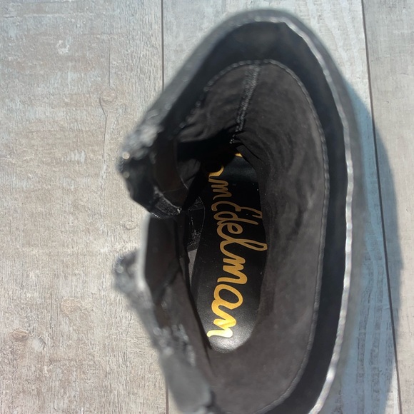 Sam Edelman Ivette Boot Black Suede - Picture 6 of 8